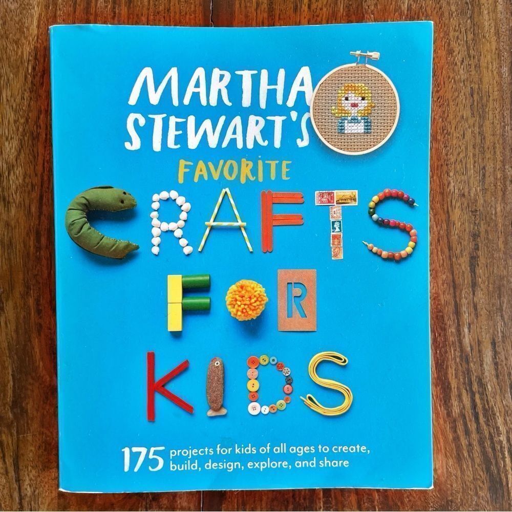 Martha Stewart Colorful Crafts for Kids Book Recipes Ideas Projects